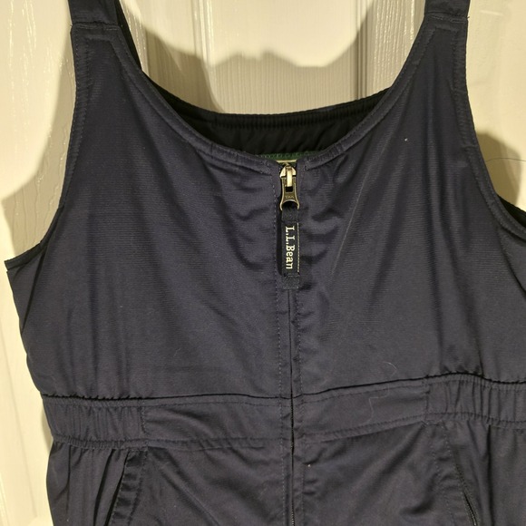 LL Bean Kids Water And Wind Resistant Thinsulate Insulated Snow Bibs Size 14 - Picture 2 of 7